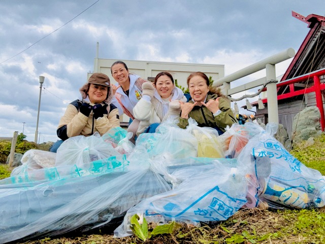 活動後の集合写真