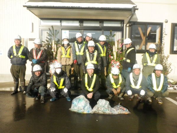 活動終了後の集合写真