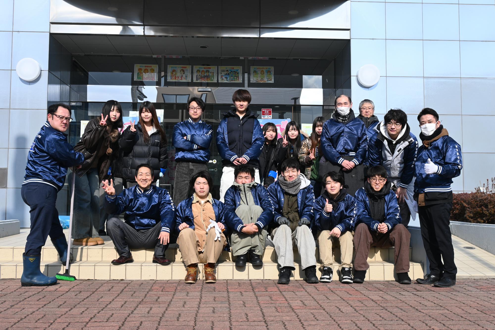 活動終了後の集合写真