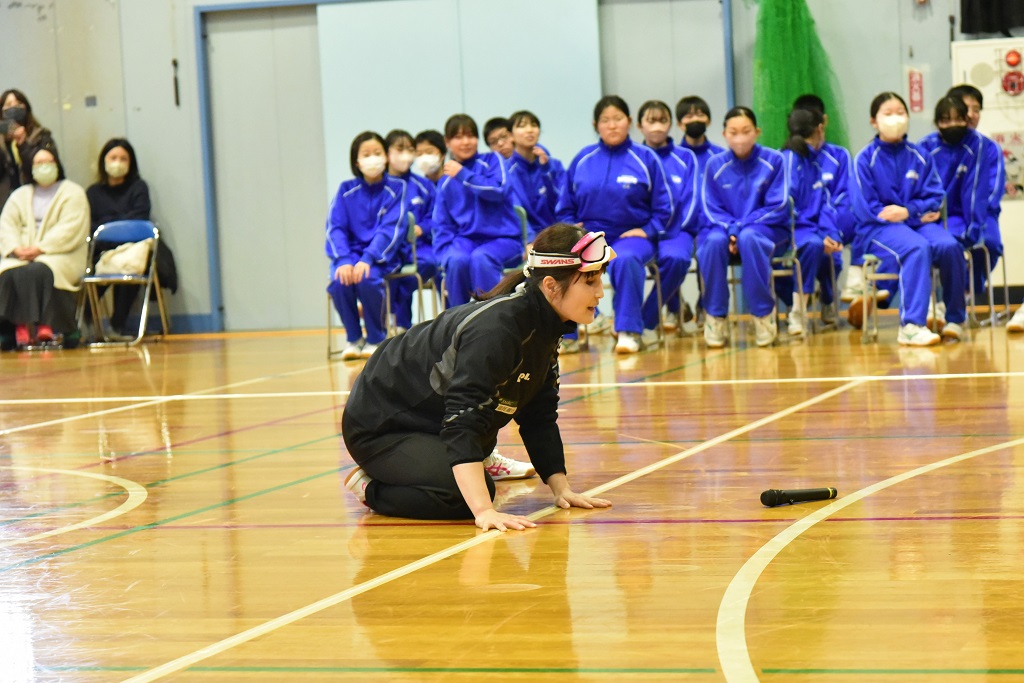 受け方のお手本