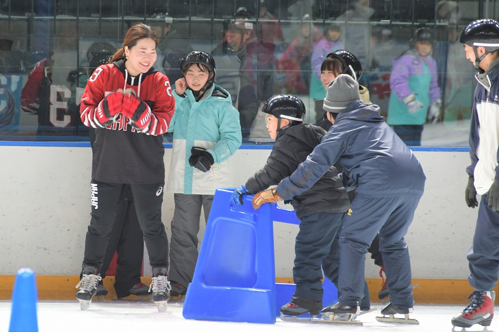 2023年12月18日 中村亜実さん 八戸市スポーツ大使ふるさとセミナー