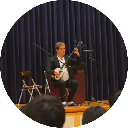 松田隆行氏の八戸高等支援学校での八戸大使ふるさとセミナー