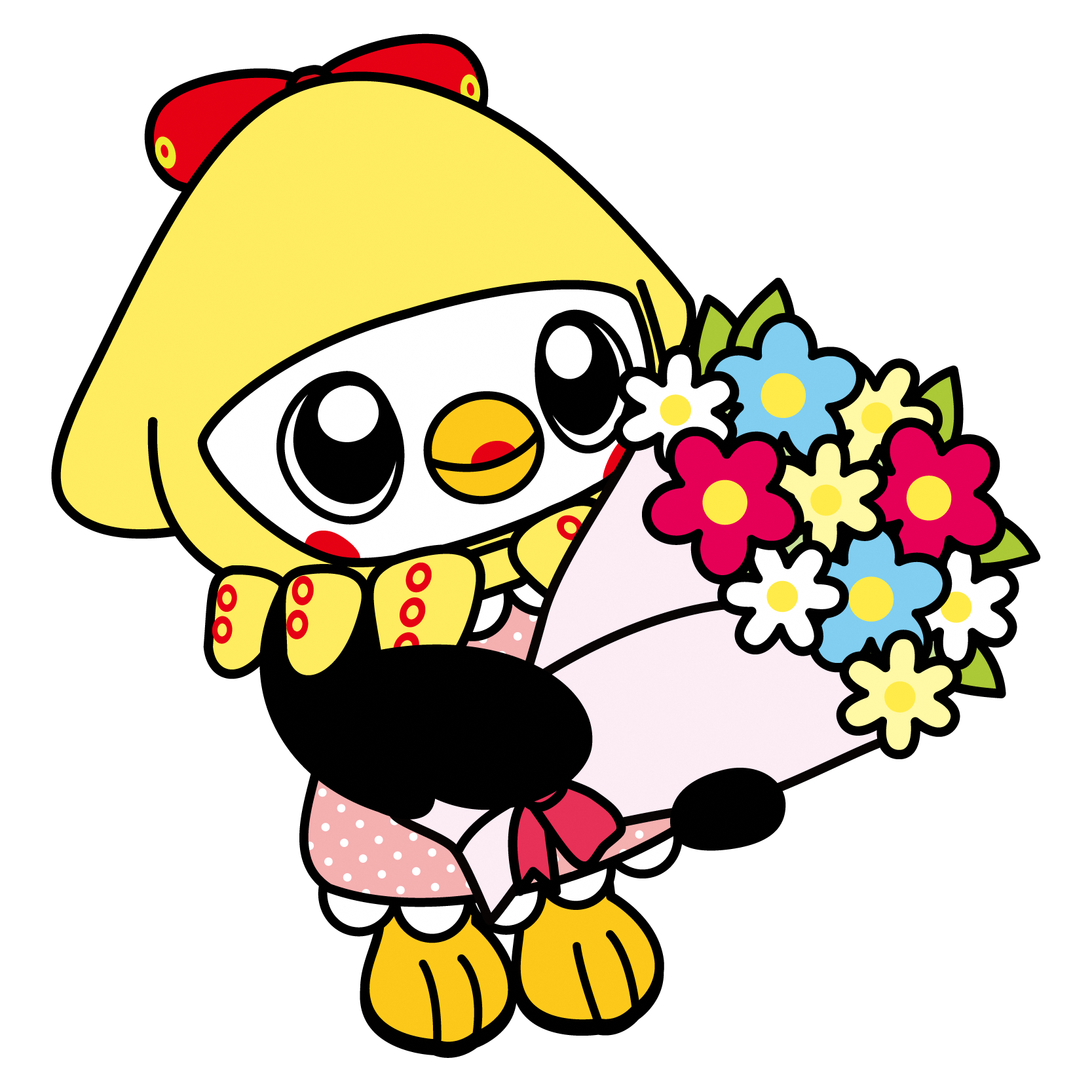 こうみちゃん　花束