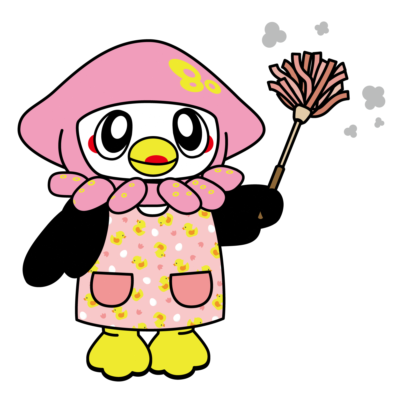 しまちゃん　お掃除