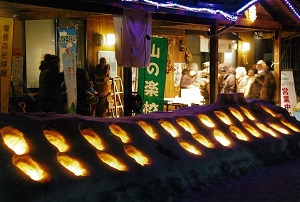 山の楽校雪蛍まつり