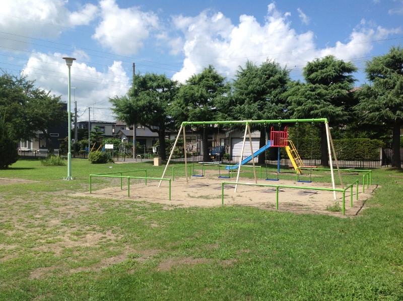 長苗代三丁目公園の遊具の写真