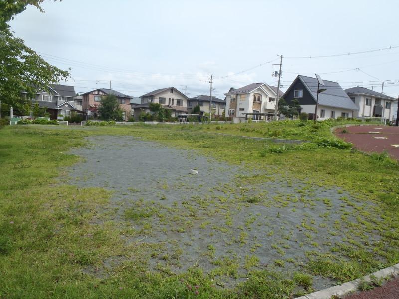 アジサイ公園の広場の写真