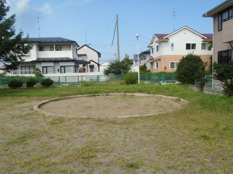 河原木第6号公園の砂場の写真