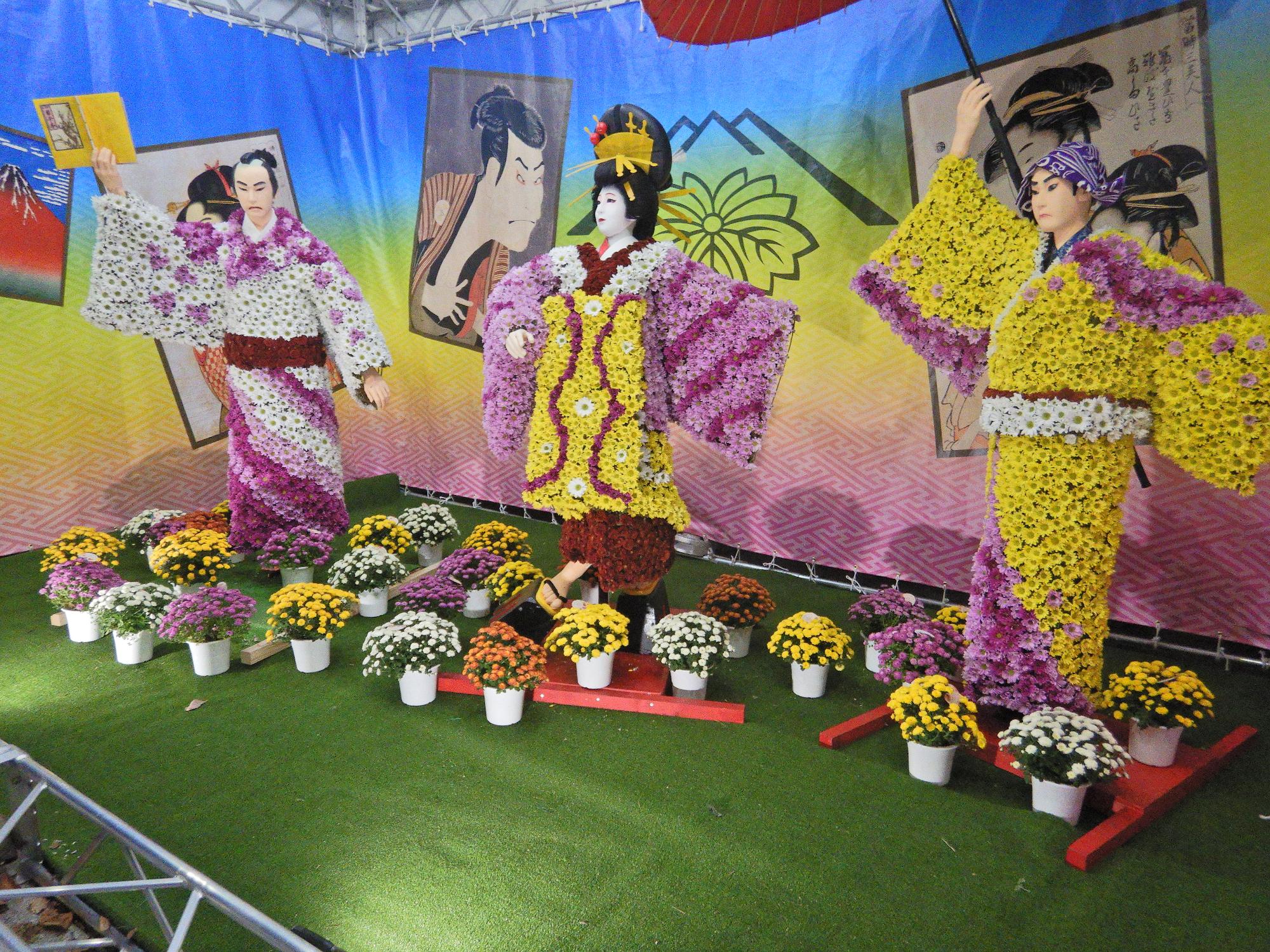 菊人形展