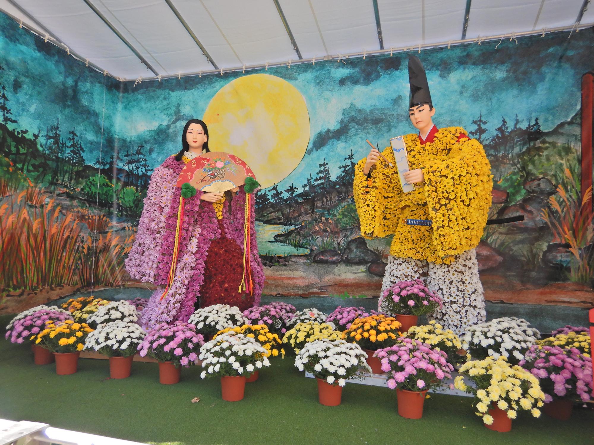 菊人形展