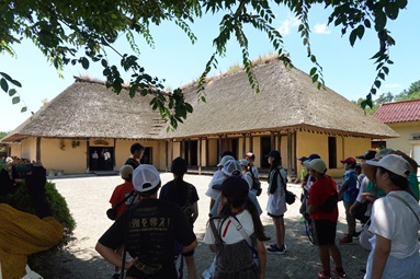 伝承園にて（遠野市）