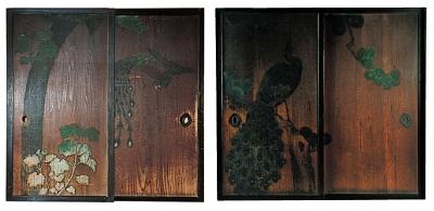 左から、桐戸の写真と杉戸の写真