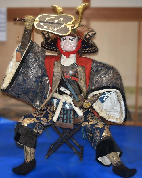 修理後の武田信玄衣装