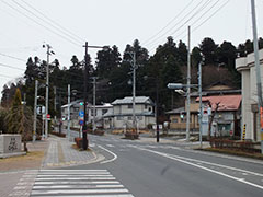 栃内の塾があった現在の山伏小路