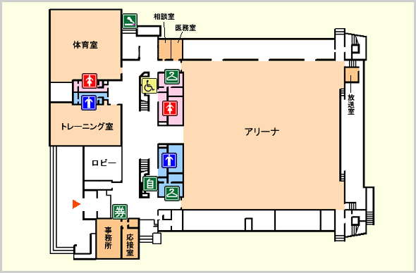 1階施設案内図