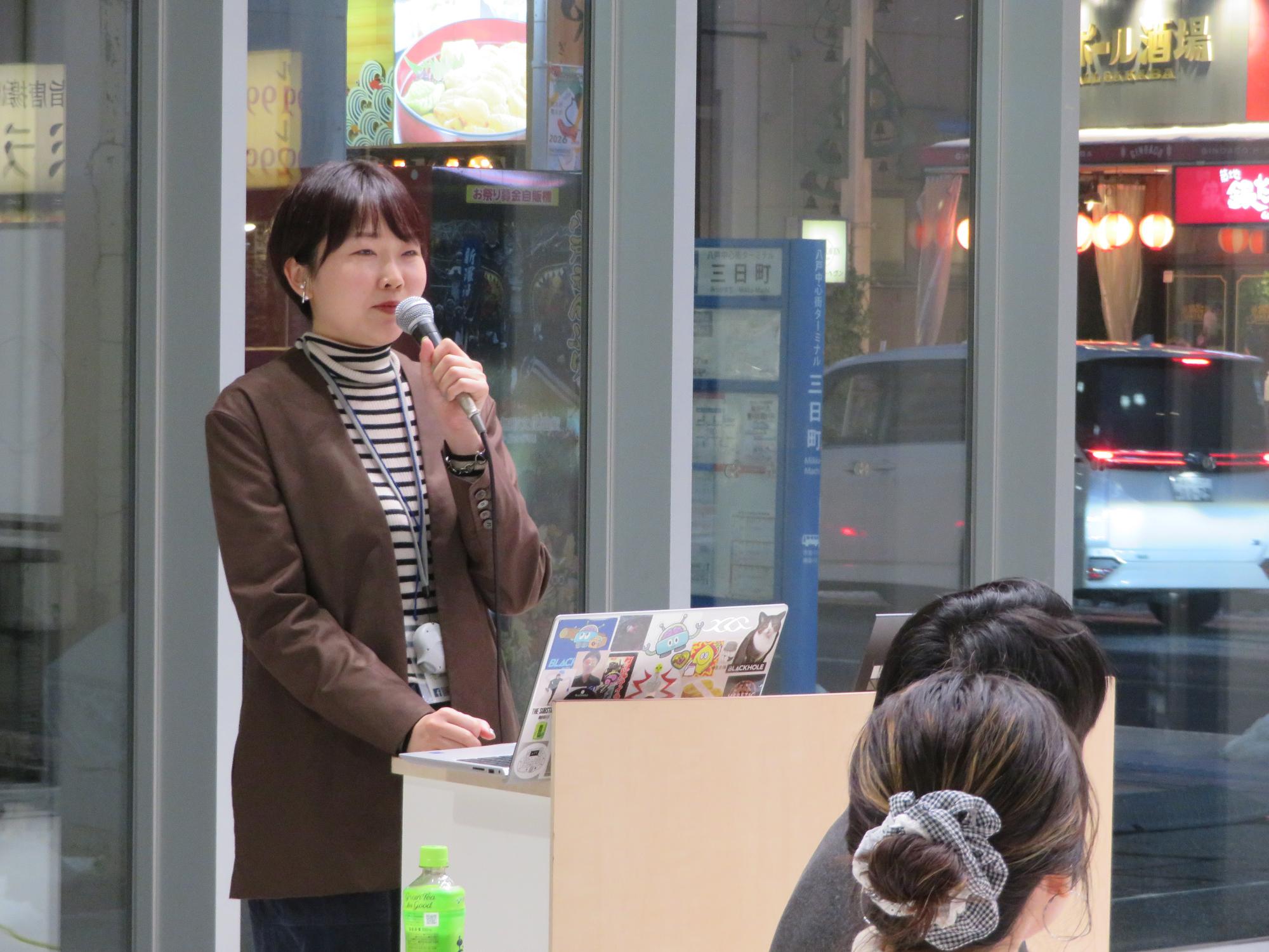 上平さんのコメントの写真画像。