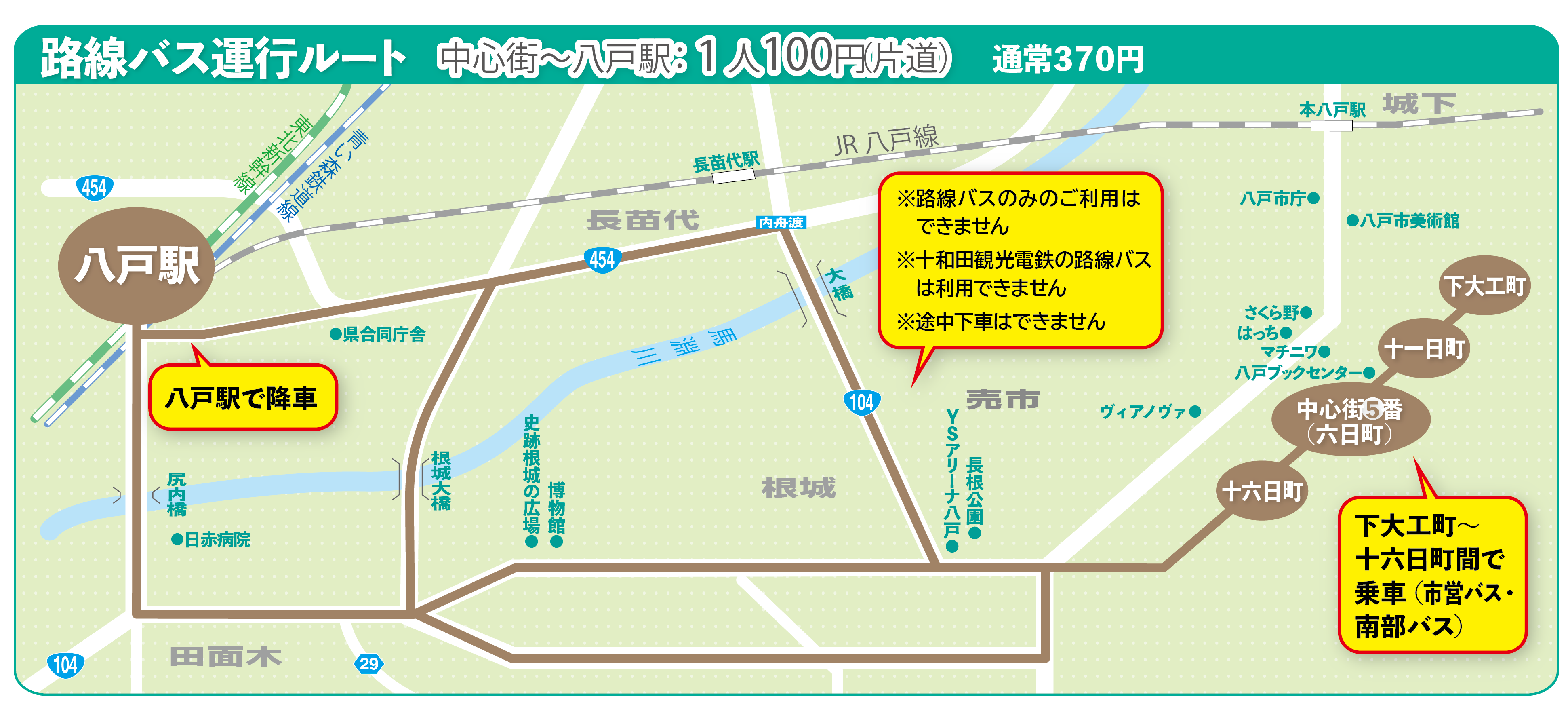 路線バスルート
